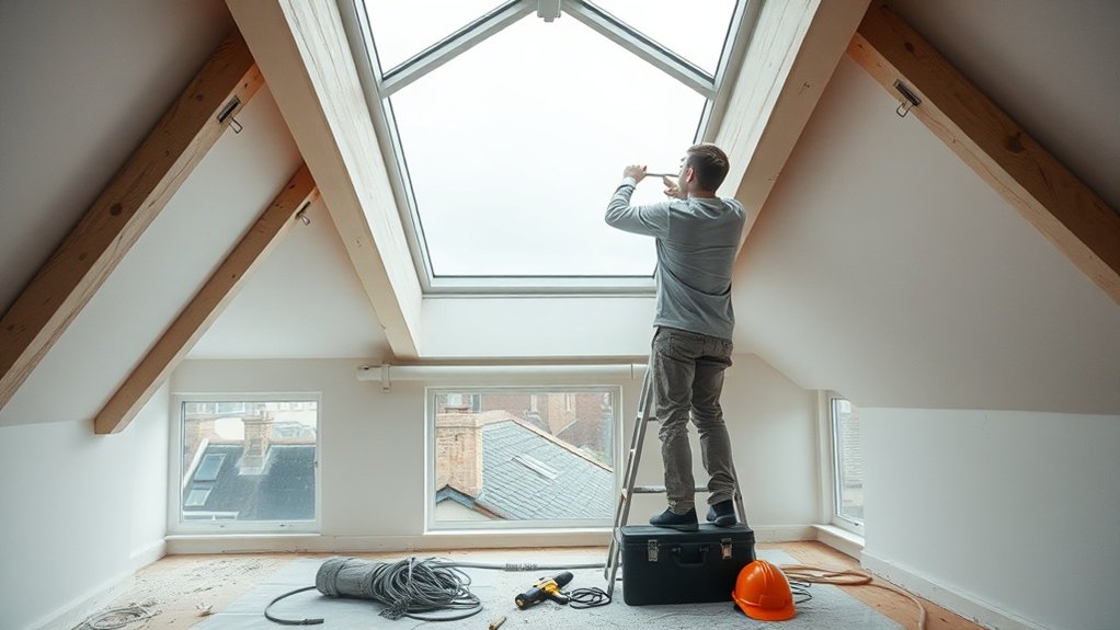 Electric Skylight Installation Stanmore