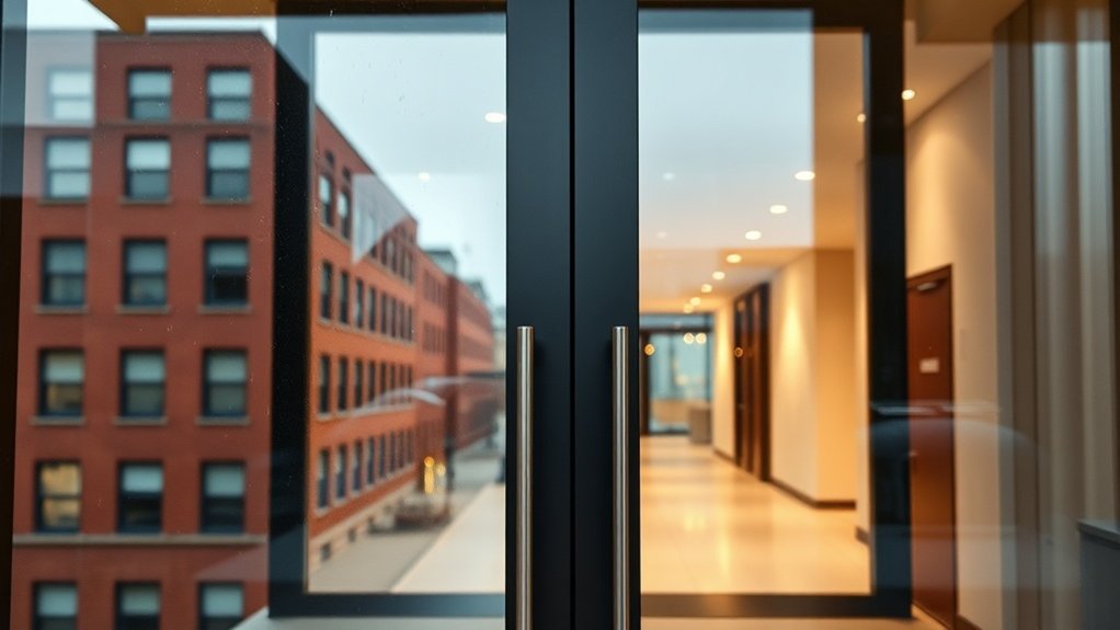 Glass Doors Belmont