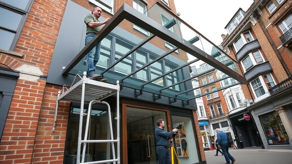 Shopfront Canopy Stanmore