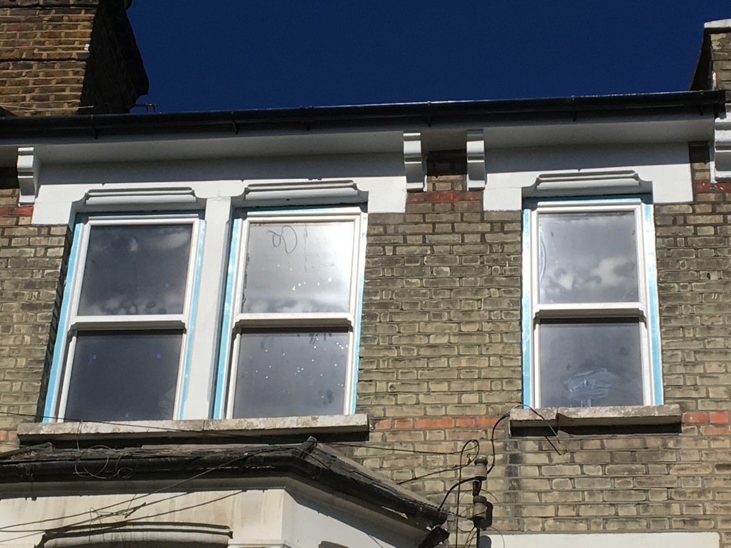 New uPVC sash windows fitted on Victorian terrace in Stanmore